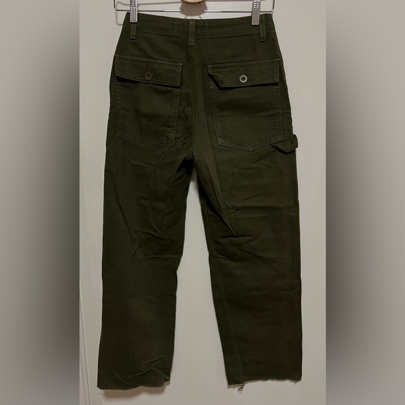 Reformation Army Green Cargo Pants! - Picture 3 of 4